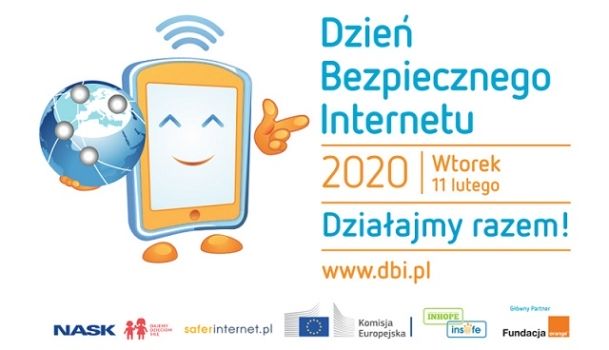 baner promujący dzień bezpiecznego internetu 2020